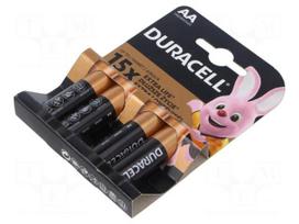 Battery: alkaline | AA | 1.5V | non-rechargeable | 4pcs | Optimum