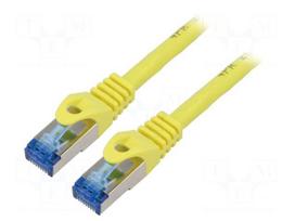 Patch cord | S/FTP | Cat 6a | RJ45 plug,both sides | stranded | CCA