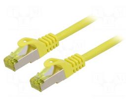 Patch cord | S/FTP | Cat 6a | RJ45 plug,both sides | stranded | Cu