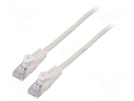 Patch cord | U/UTP | Cat 5e | RJ45 plug,both sides | stranded | CCA | 3m