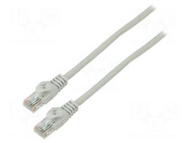 Patch cord | U/UTP | Cat 6 | RJ45 plug,both sides | stranded | Cu | 1.5m