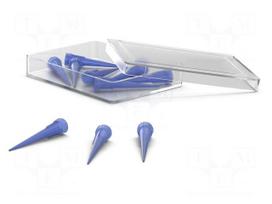 Needle: plastic | 1.26" | Size: 22 | straight | Mounting: Luer Lock