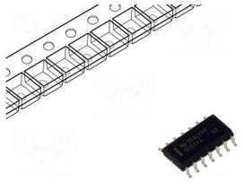 IC: audio amplifier | rail-to-rail output | Ch: 4 | SO14 | SoundPlus™