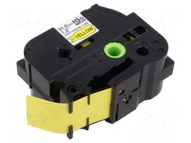 Heat shrink markers | 31mm | 1.5m | yellow | Character colour: black