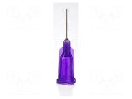Needle: steel | 1" | Size: 21 | straight | Mounting: Luer Lock