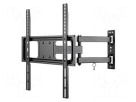 Holder: wall mounting | monitor,TV | black | 35kg