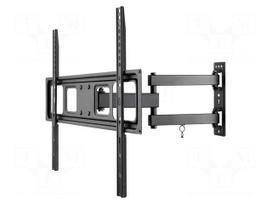 Holder: wall mounting | monitor,TV | black | 35kg