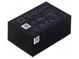 Converter: AC/DC | 20W | Uout: 12VDC | Iout: 1.67A | OUT: 1 | 86% | EHL | THT