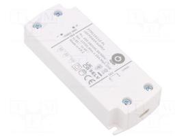 Power supply: switching | LED | 15W | 12VDC | 1.25A | 200÷240VAC | OUT: 1
