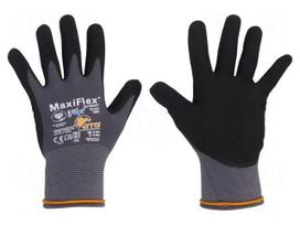 Protective gloves | Size: 8 | grey-black | MaxiFlex® Ultimate™