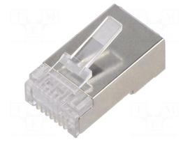 Connector: RJ45 | plug | PIN: 8 | Cat 5e | 8p8c | for cable | IDC