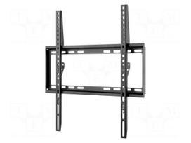 Holder: wall mounting | monitor,TV | black | permanent | 35kg