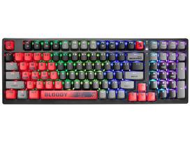 Klaviatūros ir pelės // Klaviatūros // Klawiatura mechaniczna A4TECH BLOODY S98 USB Sports Red (BLMS Red Plus Switches)