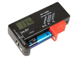 Akumuliatoriai ir baterijos // Baterijų ir baterijų testeriai bei matavimo prietaisas // 82-626# Tester baterii lcd r3 r6 r14 r20 r9 cr