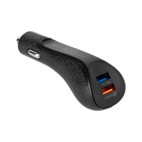 Mobilieji telefonai ir priedai // USB automobilių įkrovikliai // Ładowarka samochodowa REBEL 2xUSB 5100mA 15W z funkcją Quick Charge 3.0