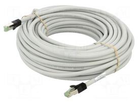 Patch cord | S/FTP | Cat 6a | RJ45 plug,both sides | stranded | Cu | 25m