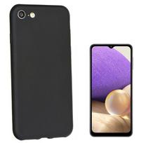 Nugarėlės dėklai iLike Samsung Galaxy A32 (A326) 5G Soft silicone case Black