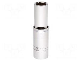 Socket: 6-angles | socket spanner | HEX 10mm | 3/8" | long