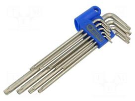 Wrench: Torx®-set | with protection | long | 9pcs.