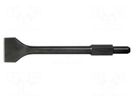 Chisel | L: 400mm | Socket size: 24÷55mm | Tipwidth: 80mm | flat