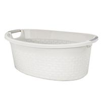 Įrankiai ir matavimo prietaisai // Įrankių, priedų naujienos // Miska owalna Cotton 60l. biel antyczna - 1460
