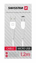 Swissten Data Cable USB / Micro USB 1.2m