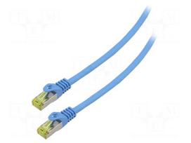 Patch cord | S/FTP | Cat 6a | RJ45 plug,both sides | stranded | Cu