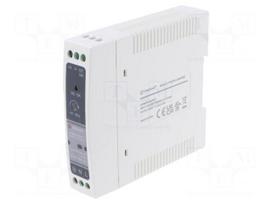 Power supply: switching | for DIN rail | 24W | 24VDC | 1A | 90÷264VAC