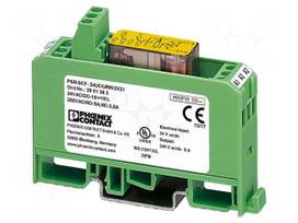 Automation module: safety relay | 24VAC | 24VDC | IN: 1 | PSRclassic