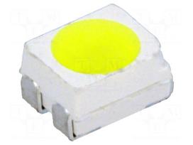 LED | white cold | SMD | PLCC2 | Case (mm): 3528 | 220÷330mcd | 120° | 1mA