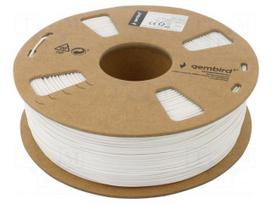 Filament: ASA | 1.75mm | white | 230÷250°C | 1kg | Table temp: 80÷120°C