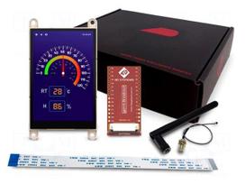 Display: TFT | 3.5" | 320x480 | 8MBRAM,16MbFLASH | 295cd/m2 | uC: ESP32