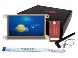 Display: TFT | 4.3" | 800x480 | 8MBRAM,16MbFLASH | 510cd/m2 | uC: ESP32