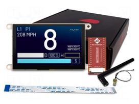 Display: TFT | 5" | 800x480 | 8MBRAM,16MbFLASH | 540cd/m2 | uC: ESP32