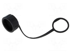 Protection cover | strap | X-Lok | IP67 | black | thermoplastic