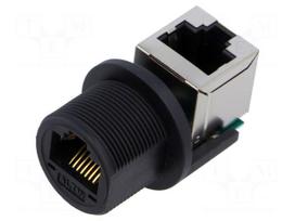 Connector: RJ45 | PIN: 8 | Cat 5e | shielded | gold-plated | 8p8c