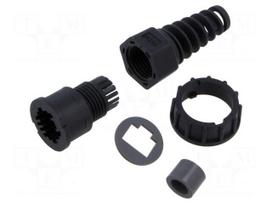 Connector: RJ45 | plug | RJ | Cat 5e | unshielded | 8p8c | IP67 | black