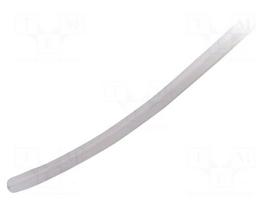 Hose | silicone | 2mm | -60÷180°C | food industry