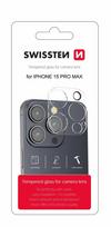 Swissten Tempered Glass For Camera Lens For Apple iPhone 15 Pro Max