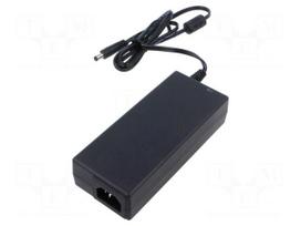 Power supply: switching | 12VDC | 7.5A | Out: 5,5/2,1 | 90W | 90÷264VAC