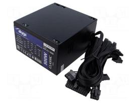 Power supply: computer | ATX | 500W | 3.3/5/12V | Features: fan 12cm