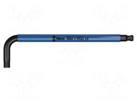 Wrench: hex key | Hex Plus,spherical | HEX 10mm | Overall len: 224mm