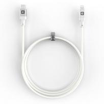 Kabelis Evelatus  USB C to Lightning Cable 2.0M 60W (MFI09) Aluminum housing braiding White
