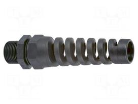 Cable gland | with strain relief | NPT3/8" | IP68 | polyamide | black