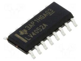 IC: multiplexer | SP4T | Ch: 2 | SO16 | 2÷5.5VDC | reel,tape | 2500pcs.