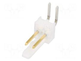 Connector: wire-board | socket | male | PIN: 2 | KK 254 | angled 90° | THT