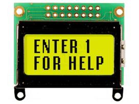 Display: LCD | alphanumeric | STN Positive | 8x2 | grey | LED | PIN: 16