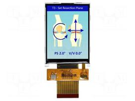Display: TFT | 2.4" | 240x320 | Illumin: LED | Dim: 42.32x59.91x3mm | RGB