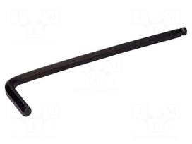 Wrench: hex key | spherical | HEX 2.5mm | Overall len: 114mm | steel