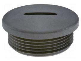 Stopper | PG29 | IP54 | polyamide | black | V-N-FS | Thread: PG | 8mm